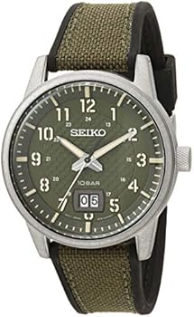 Seiko Quartzo japonês masculino Essentials de aço inoxidável com
